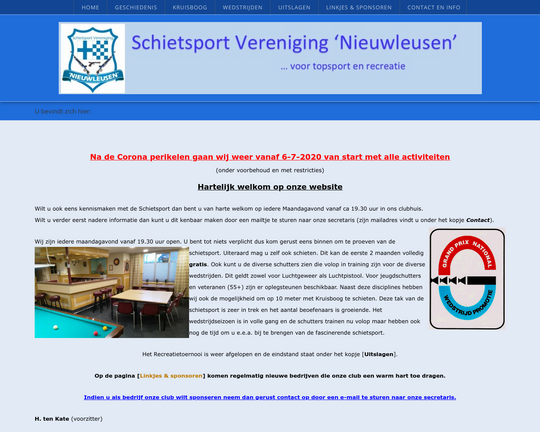 Schietsport Vereniging Nieuwleusen Logo