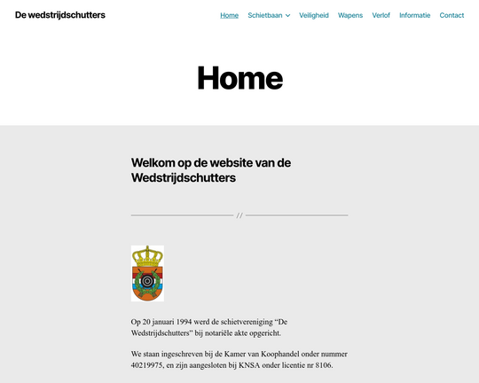 De Wedstrijdschutters Logo