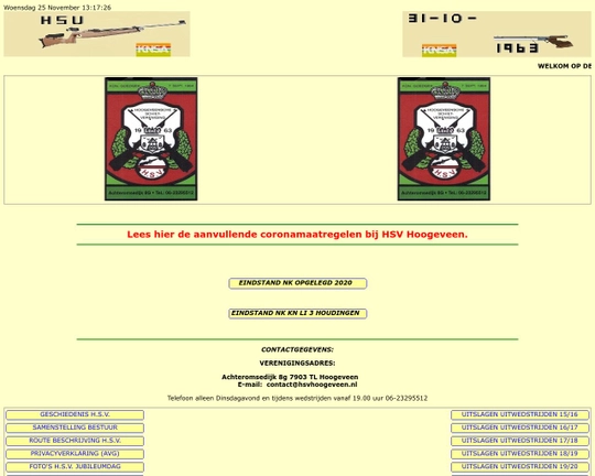 Hoogeveensche Schietvereniging Logo