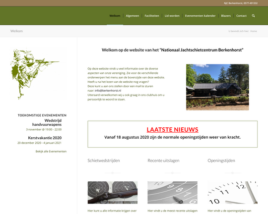 Nationaal Jachtschietcentrum Berkenhorst Logo