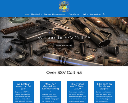 Schiet Sportvereniging Colt 45 Logo