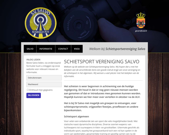 Schietsport vereniging Salvo Logo