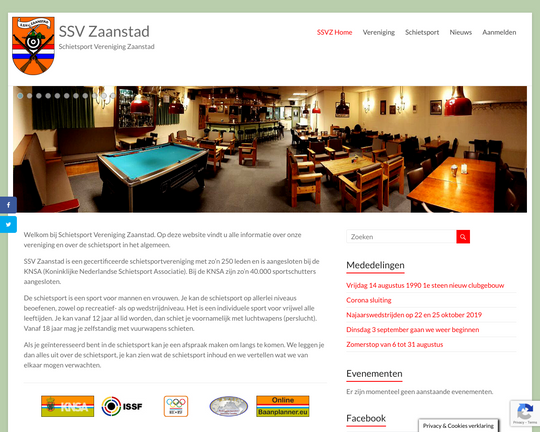 Schietsport Vereniging Zaanstad Logo