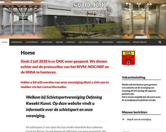 Schietsportvereniging Oefening Kweekt Kunst Logo