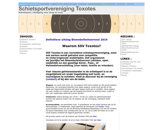 Schietsportvereniging Toxotes Logo