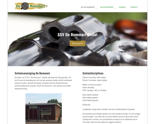 Schietvereniging de Rommert Logo