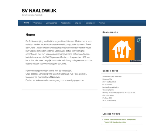 Schietvereniging Naaldwijk Logo