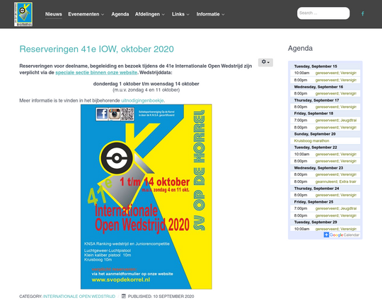 Schietvereniging Op de Korrel Logo