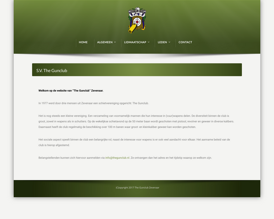 Schietverening The Gunclub Logo