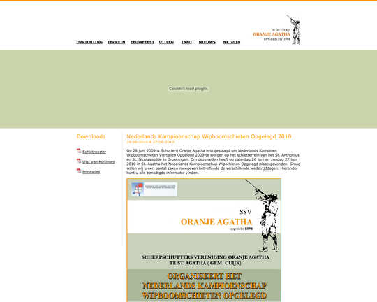 Schutterij Oranje Agatha Logo