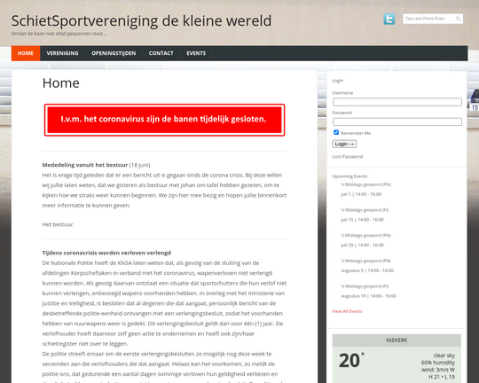 SSV De Kleine Wereld Logo